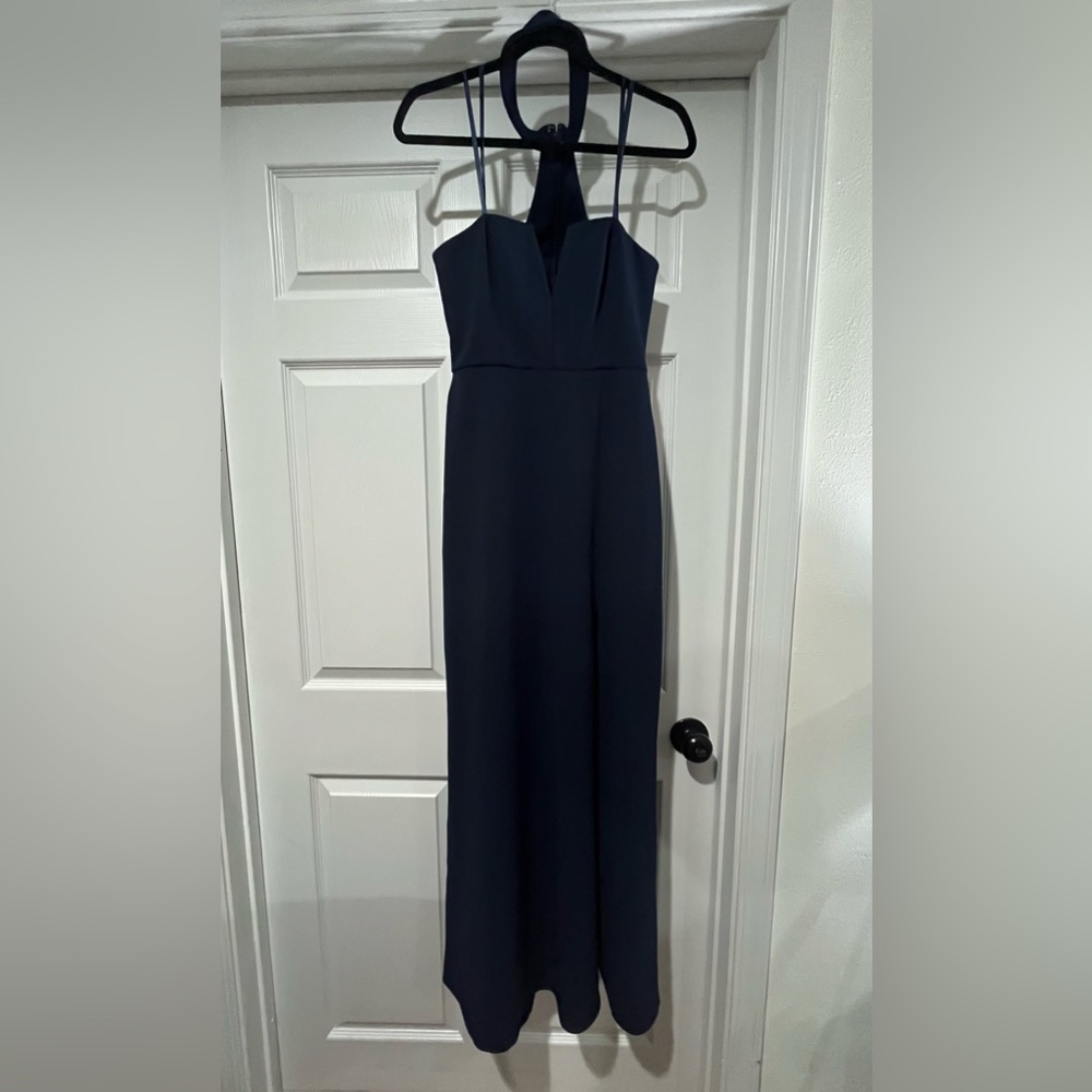 BCBGMAXAZARIA Navy Blue Dress